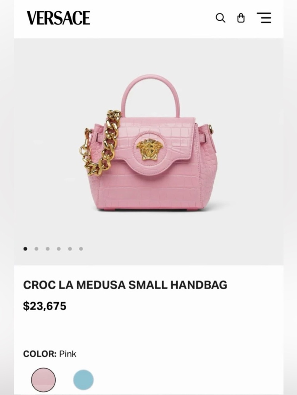 Croc La Medusa* REAL Alligator! Used in the 2024 runway show! *Collector piece*